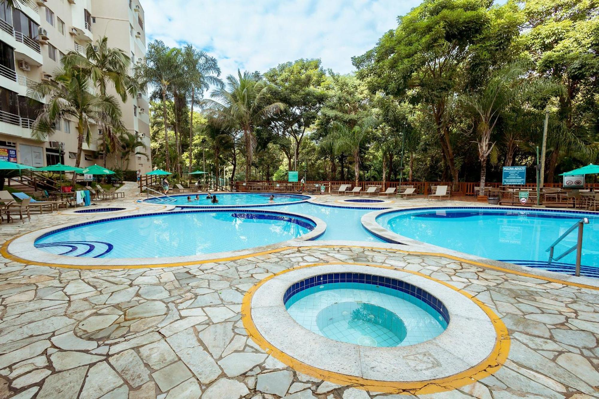 Thermas Paradise - Rio Quente- Duplex 3 Quartos Com Hidromassagem Zewnętrze zdjęcie